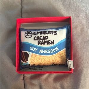 EmiiEats Cheap Ramen Plush keychains